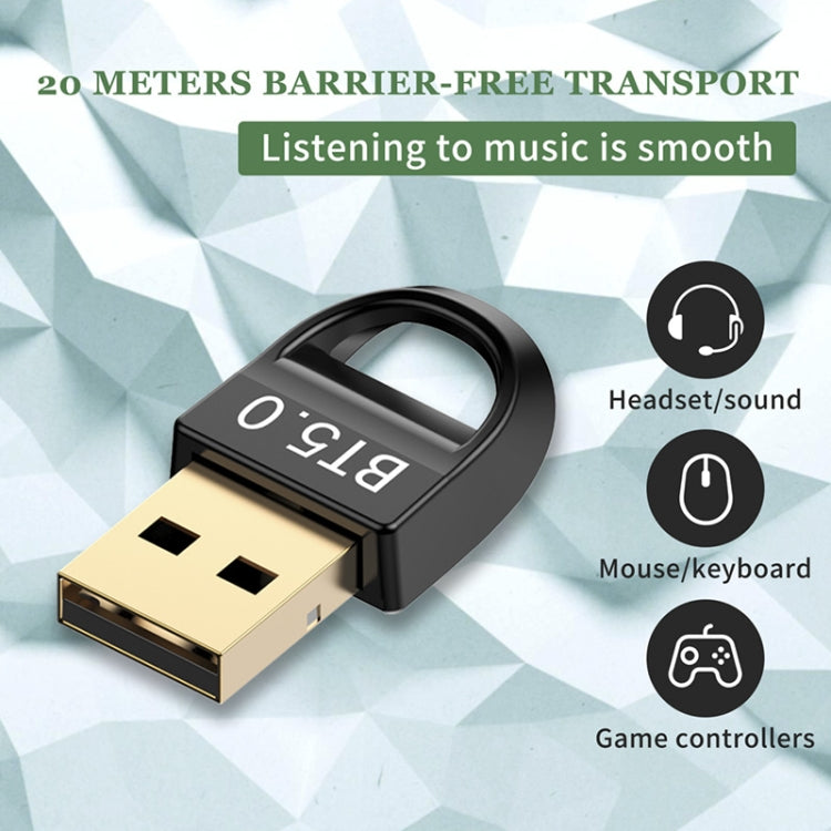 USB Bluetooth V5.0 Adapter Receiver, Bluetooth V5.0 USB Bluetooth V5.0 Adapter Receiver, Bluetooth V5.0